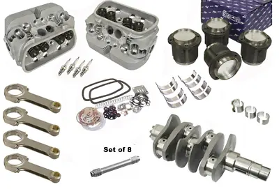 1776cc Air-cooled Vw Engine Rebuild Kit Top End GTV-2 Heads And Pistons • $2249