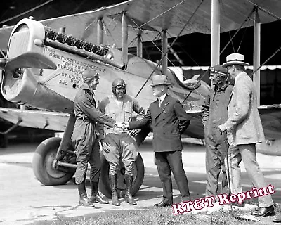 Vintage USMC Observation Airplane & W.A. Moffett Year 1923  8x10 Photo • $12.95