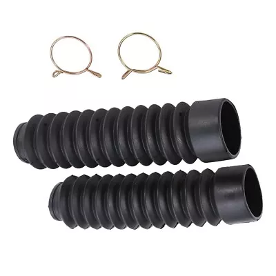 Anti Corrosion And Wear Resistant Motorcycle Dustproof Fork Dust Cover Set Of 2 • $12.56