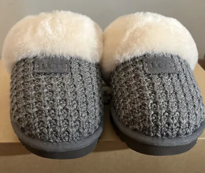 Ugg Cozy Slipper 1117659 Charcoal Size 5 Woman’s (100% Authentic) Brand New • $89.99