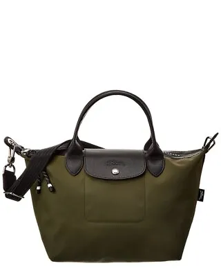 Longchamp Le Pliage Energy Canvas Shoulder Bag Women's Green • $209.99