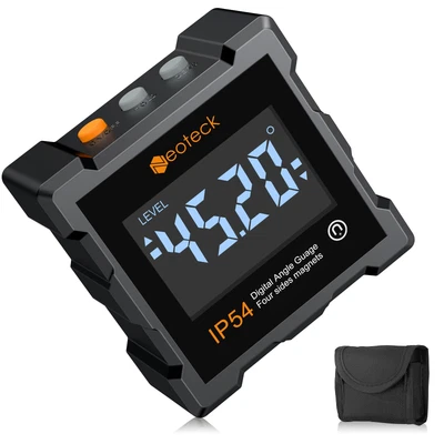 £24.99 • Buy Neoteck 360° Magnetic Digital Level Box Angle Gauge Meter LCD Finder Protractor