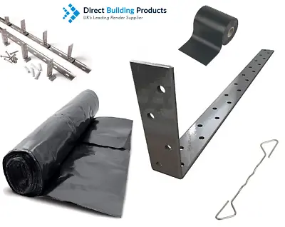 Builders Pack Starters Ties DPM Wall Plate Straps Damp Course • £179