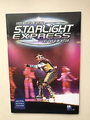 £3.95 • Buy STARLIGHT EXPRESS The Musical Theatre Tour Programme OLIVER THORNTON