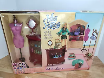 New Barbie My Scene My Boutique Playset 2003 Mattel Dresser & More Playset • $124.99