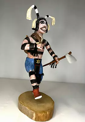 Hopi Kachina Doll - Hano Clown Koyala  Signed By  Regina NAHA • $169