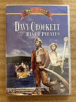 Davy Crockett And The River Pirates (1956) (dvd 2004) Very Good Condition Rare! • £12.40