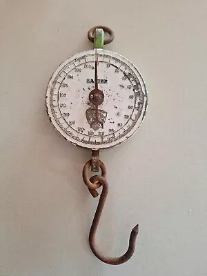 VINTAGE 200 LB Australian Made SALTERS SCALES White-Spring • $50