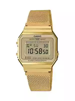 Casio A700WMG-9A Gold Digital Vintage Collection Watch • $58.99