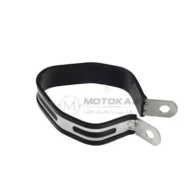 Motorcycle Exhaust Muffler Silencer Hexagon Hanger Hanging Clamp Strap Bracket  • $11.39