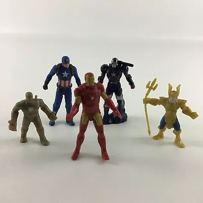 Marvel Universe Mini Figure Topper Lot Captain America Iron Man War Machine Toy • $17.95