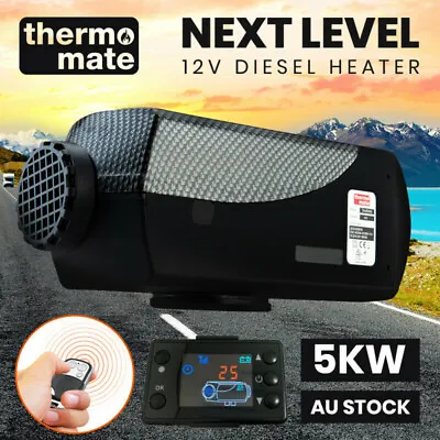 Diesel Heater 12V Caravan Camper Trailer Van Air Motorhome 5kW Volt RV Parking • $234