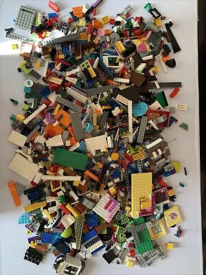 Lego Bulk Lot Genuine Large And Small Pieces Friends Tecnhic Various City 1.96kg • $69.99