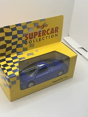 Maisto Supercar Collection. Bugatti EB 110. Scale 1:38 • £5