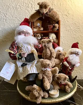 RARE*Mark Roberts TEDDY BEAR SANTA 20”Centerpiece 51-62024 Ltd  Edt#246/750* VGC • $399.95