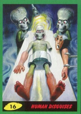 £1.19 • Buy Mars Attacks The Revenge Green Base Card #16 Human Disguises