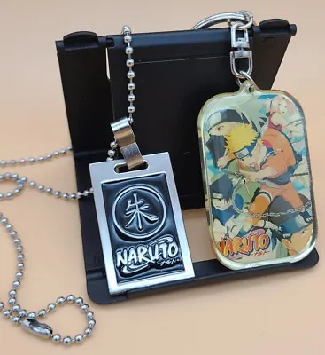 $19.99 • Buy Bio Naruto Shippuden Itachi Uchiha Metal Pendant Necklace Steel Rare 
