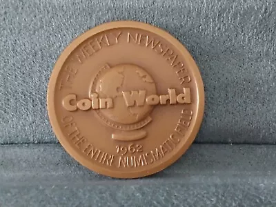 1962 Coin World Medal U.s. Mint Charlotte North Carolina • $6
