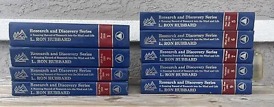 Research And Discovery Series L. Ron Hubbard Vol 1-9 (1950-1951)  1st Print 1980 • $120