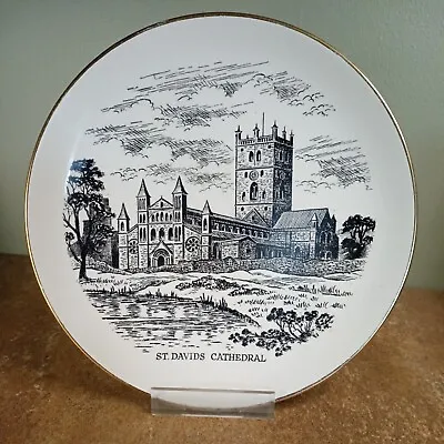 £5.95 • Buy Vintage 1970s, Britannia Designs Dartmouth Pottery Plate, St. David's Cathedral