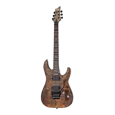 $549 • Buy Schecter Omen Elite-6 FR Electric Guitar Black Charcoal