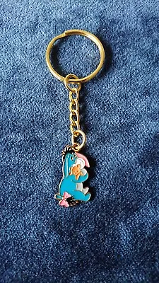 Disney Eeyore Alloy Keyring Gold Coloured  • £3.85