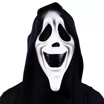 Scream Mask Grimace Laugh Explode Halloween Day And Night Killer Terror Mask • $26.39