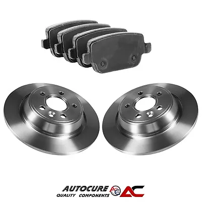 For Ford S-max Titanium Tdci Mk1 Cd340 2.0 Solid Rear Brake Discs & Pads • £80.99