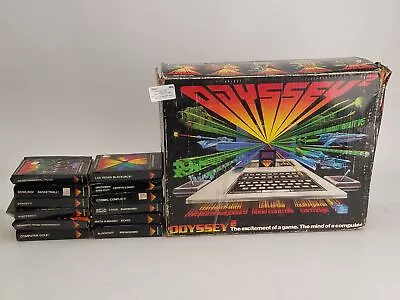 Magnavox Odyssey 2 Game Console In Box With Games - For Parts • $51