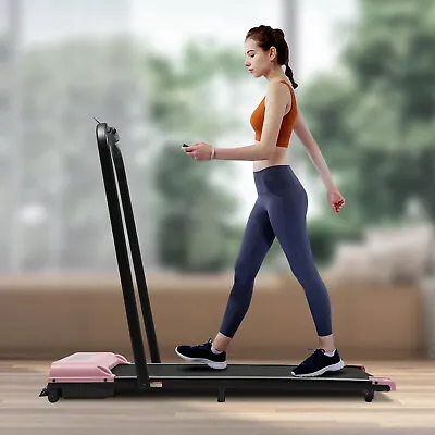 Folding Treadmill Electric Running Fitness Jogging Machine W/ Remote For Home • $232