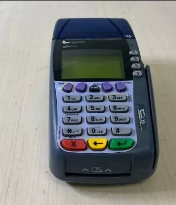 T7: VeriFone Omni 3750 Credit Card Machine - No Power Supply • $20.40