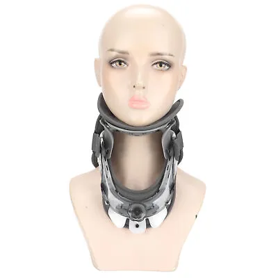 Neck Support Brace Pain Relief Height Adjustable Cervical Traction Device CUT • £50.85