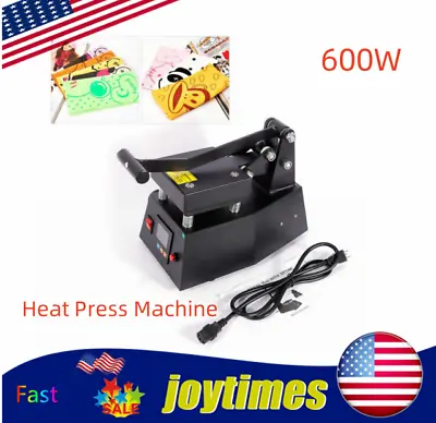 4.7x4.7  Heat Press Machine T-Shirt/Mug/Hats Printer For Transfer Stickers Label • $174