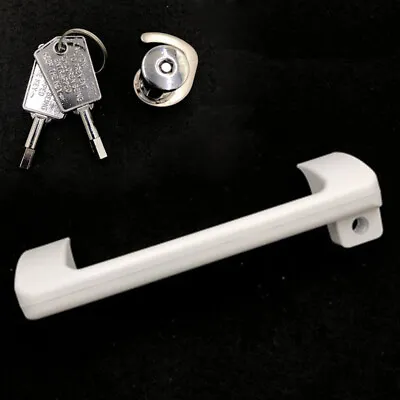 Door Handle Bar Door Lock Key Parts For Haier Freezer Refrigerator Accessories • $9.41