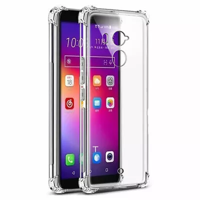 For HTC 10 Pro /U11/ U19 /U12+/Desire 22 Clear Shockproof Slim TPU Cover Case • $4.99