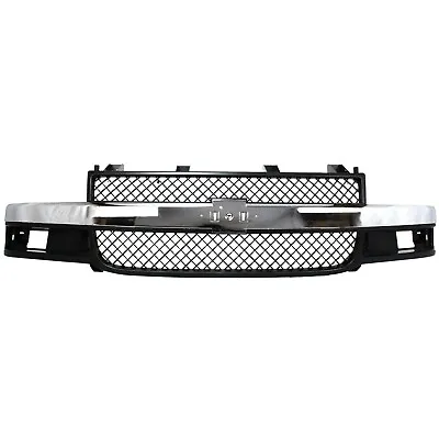 Grille Assembly For 2003-2017 Chevy Express 3500 W/ Emblem Provision • $207.97