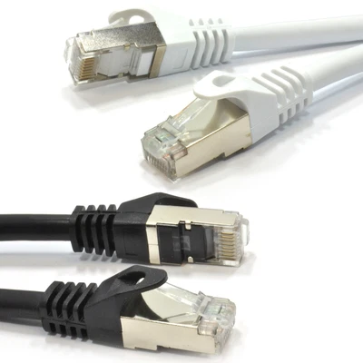 £5.63 • Buy Cat6A FAST SSTP Shielded RJ45 Network Ethernet 10GIG Gaming Internet Cable LOT