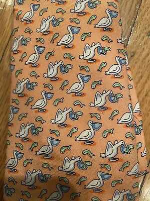 Vineyard Vines Boys 100% Silk Tie Stork Shep & Ian • $19.99