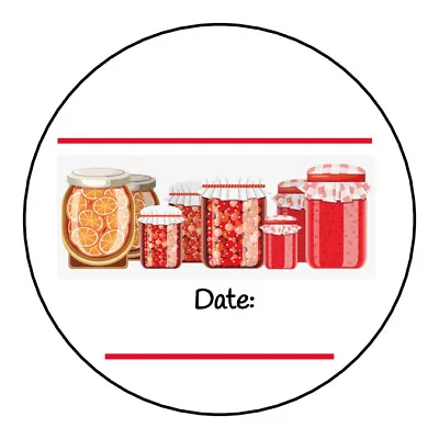 20 Mason Jar Ball Canning Labels Stickers Tags 2 Inch Size • $2.98