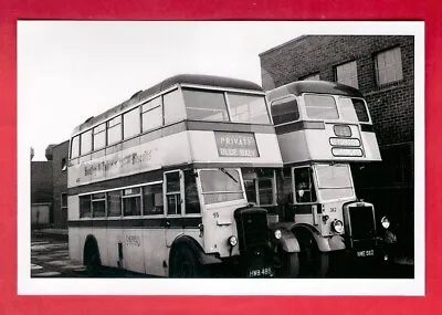 £2.95 • Buy Sheffield Bus Photo - SJOC 95: Brush Daimler CWA6 - STD 362: Mann Egerton PD2/12