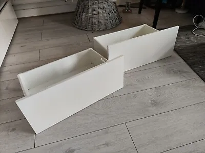 Ikea Besta Two White Drawers • £10