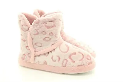 £9.99 • Buy Womens Fluffy Indoor Cosy Warm Winter Booties Slippers Boots