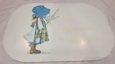 Vintage Holly Hobbie Ragdoll 'Start Each Day In A Happy Place' Table Place Mat  • £12.99