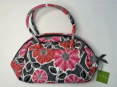 Vera Bradley Cheery Blossoms Medium Bowler & Coin Purse Satchel Bag NWT Retired • $38