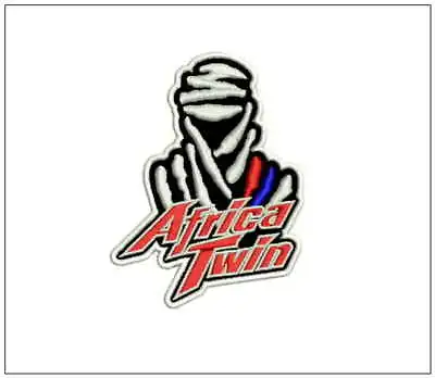 HONDA Africa Twin Embroidered 4  10cm Patch XRV650 XRV750 CRF1000L Biker Leather • $9.50