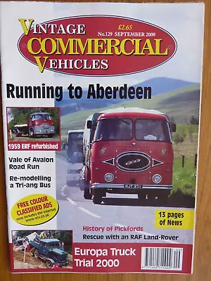 `Vintage Commercial Vehicles`  09/2000 (RAF Land Rover/Leicester Fire Brigade) • £4