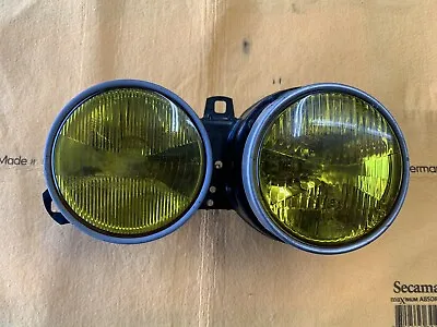 BMW OEM E30 Hella Right Yellow Euro Headlight # 63121370906 • $250