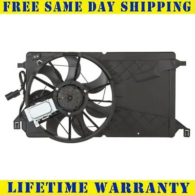 Radiator Condenser Fan Assembly For 2004-2009 Mazda 3 2.0L 2.3L • $126.75