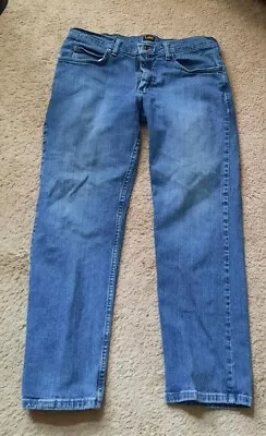 Vintage Men's Lee Blue 36x29 Made In Mexico 99% Cotton Blend Pants  • $16.99