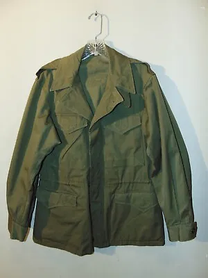 Nice WWII U.S.Army M43 Field Jacket Size 34R M-1943 Monarch Coat Co. 1946 • $225